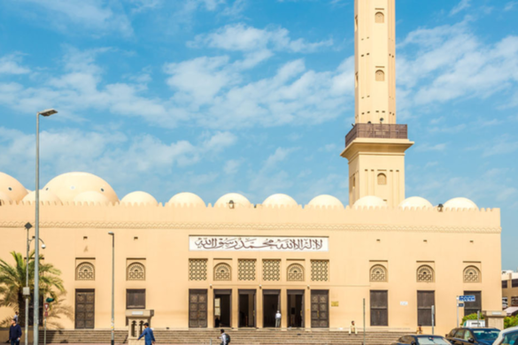 Historic Grand mosque in Dubai