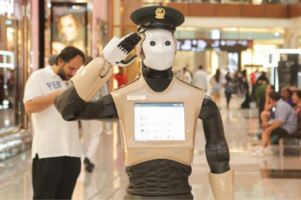 Robot patrol in Dubai Police